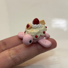 Mini Cake Turtle Charm (strawberry)