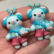 Teal Sea Creature Bear