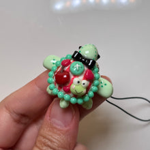 Mini Green Froggy Turtle Charm