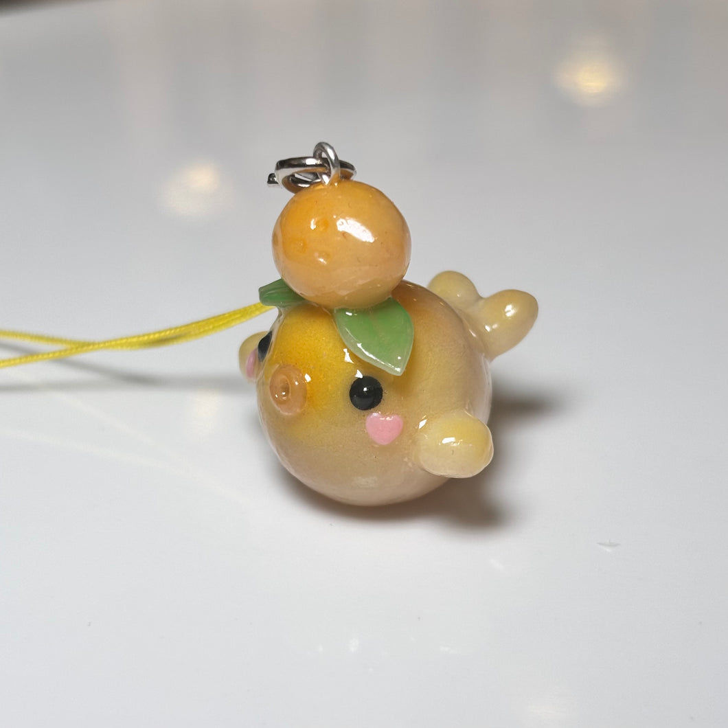 *PREORDER* Lemon Kissing Whale Charm