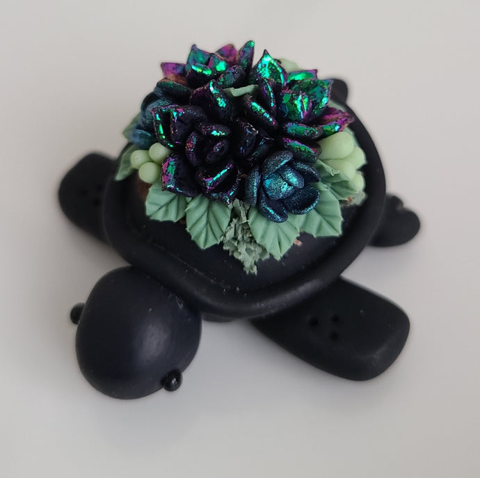 Chrome Succulent Turtle